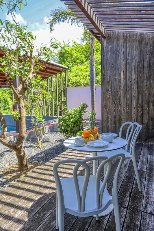 40.Location villa piscine Le Gosier Guadeloupe_Chambre 4